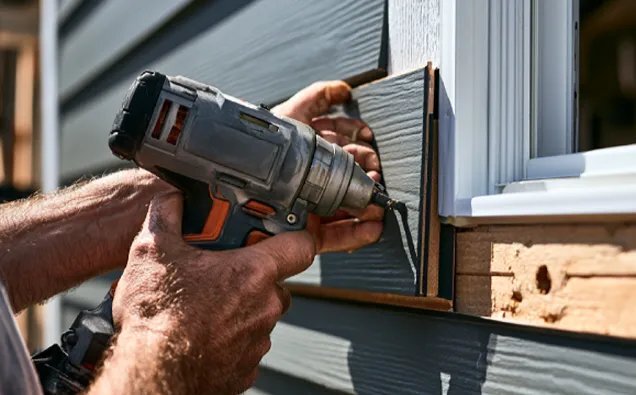 Vinyl Siding Installation X
